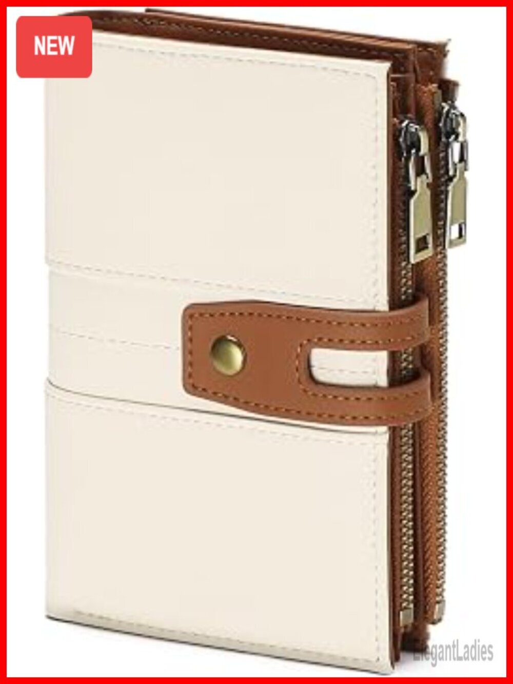 RFID Blocking Leather Trifold Clutch Wallet Credit Card Holder Card Case